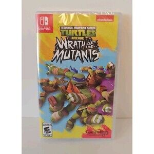 Teenage Mutant Ninja Turtles Arcade Wrath of the Mutants Switch SEALED